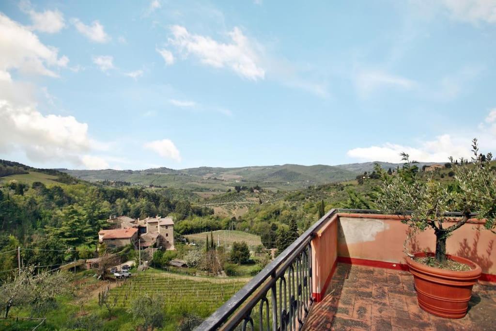 Apartament Casa Adriano Greve in Chianti Zewnętrze zdjęcie